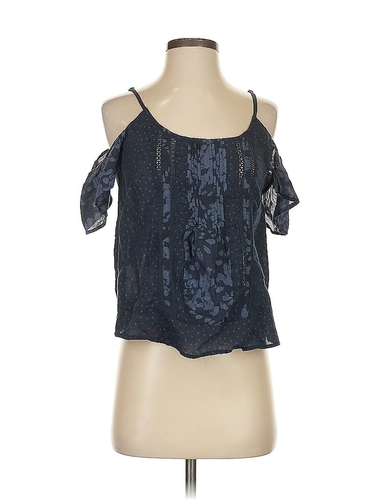 Pre-owned Abercrombie & Fitch Sleeveless Blouse In Black