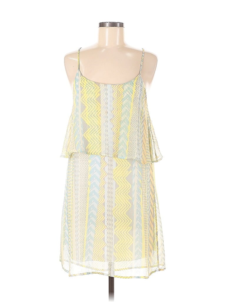 Everly 100% Polyester Yellow Cocktail Dress Size M - photo 1