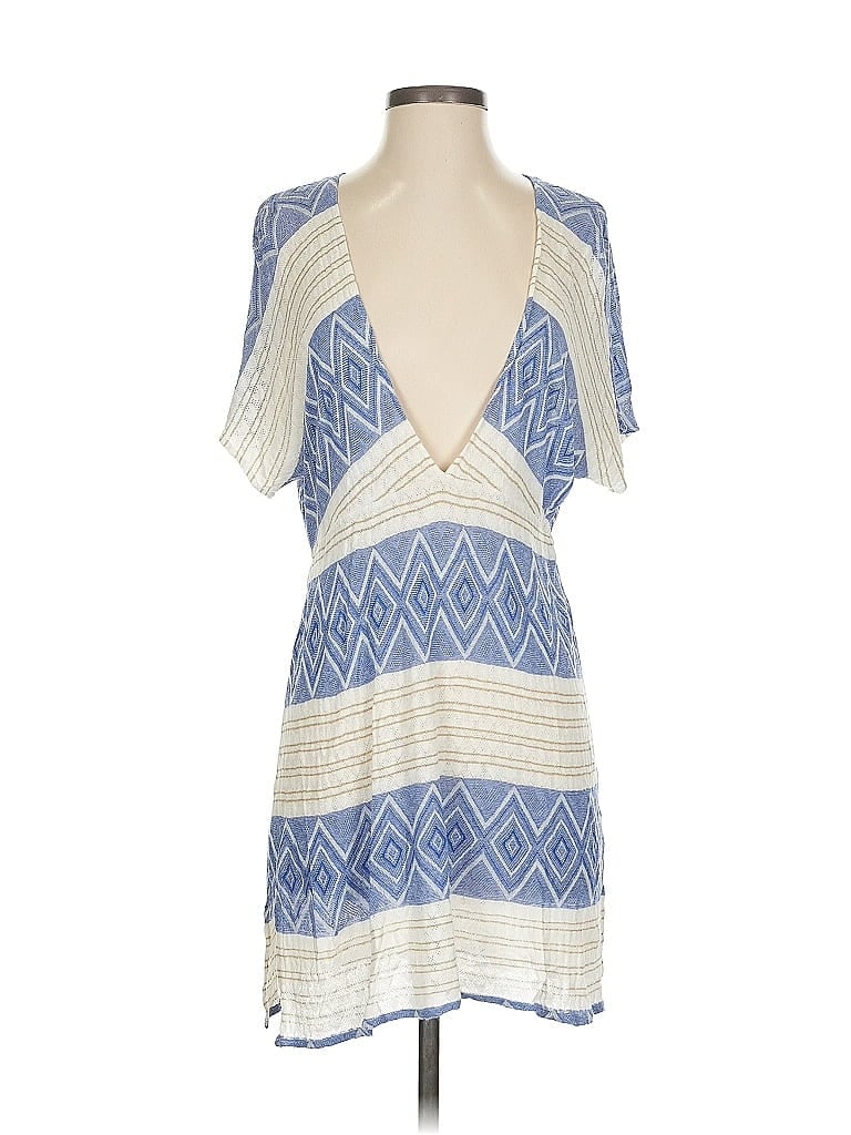 Pre-owned Unbranded Casual Dress In Blue