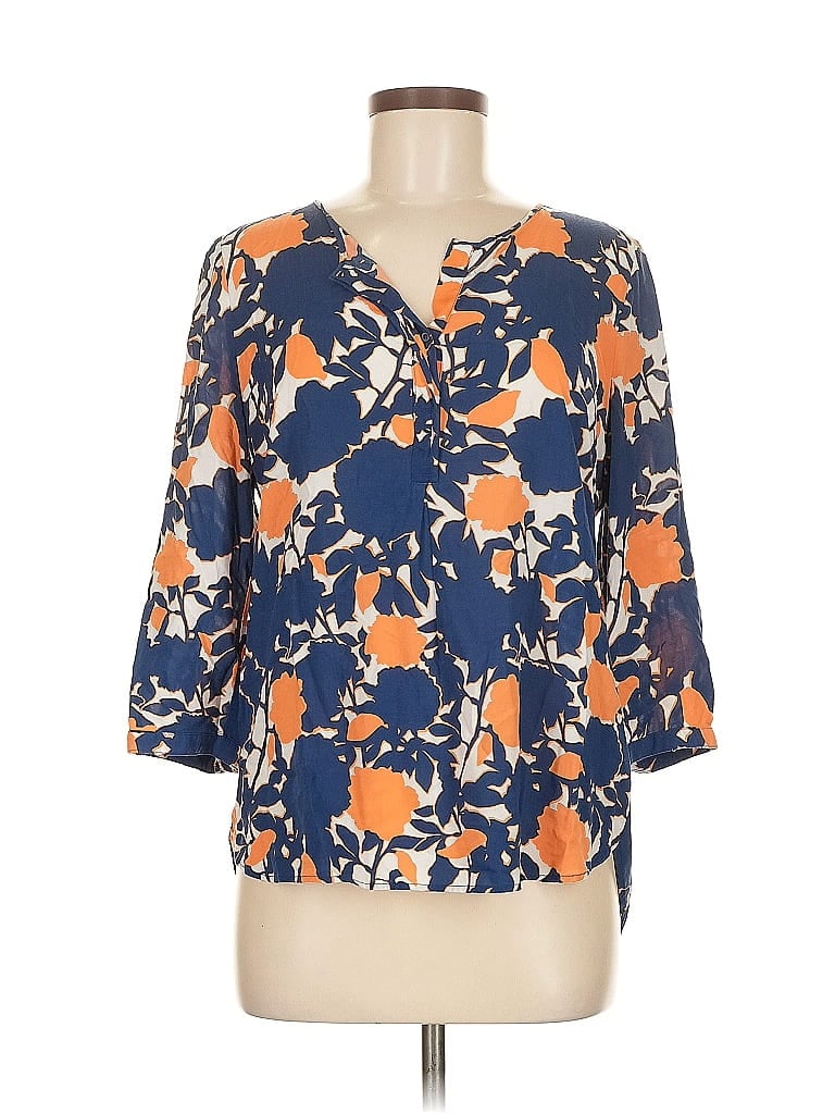STYLUS Pre-owned 3/4 Sleeve Blouse In Orange