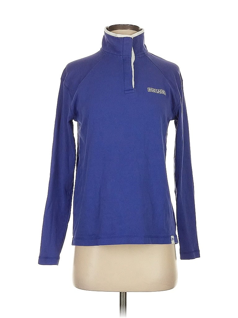 Anheuser-Busch Blue Long Sleeve Top Size XS - photo 1