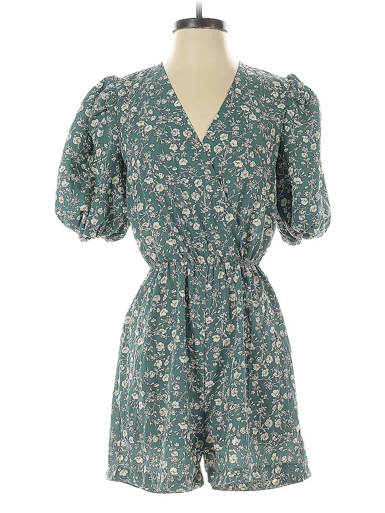 Pre-owned Nasty Gal Inc. Romper In Blue