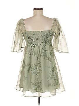 Abercrombie & Fitch Green Cocktail Dress Size M (petite)