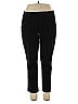 Isaac Mizrahi LIVE! Solid Black Active Pants Size 14 - photo 1