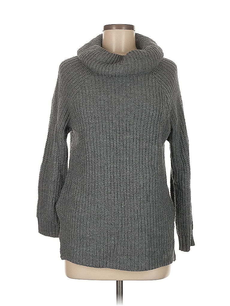 Pre-owned We-ar4 Turtleneck Sweater In Gray