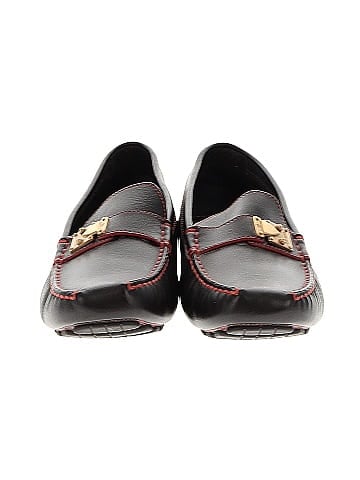 Louis Vuitton Goatskin Studded Suhali Loafers (view 2)