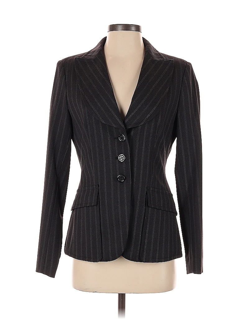 Click to view more detailed imagery on our partner's website Pre-owned Carlisle Wool Blazer Jacket In Gray