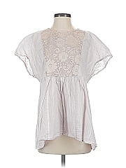Logo By Lori Goldstein Short Sleeve Blouse