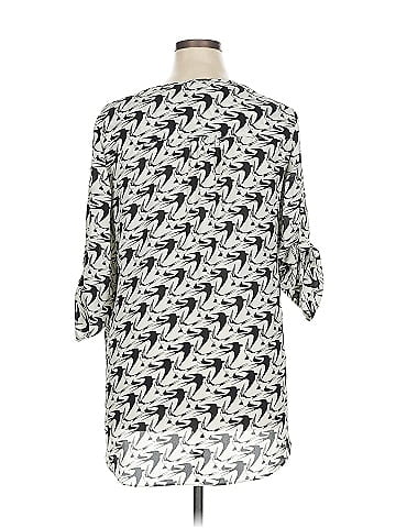 Alfani 3/4 Sleeve Blouse (view 2)