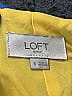Ann Taylor LOFT Outlet 100% Polyester Floral Yellow Casual Dress Size 8 - photo 3