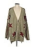 Pol Stars Green Cardigan Size M - photo 1