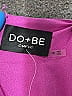 Do & Be 100% Polyester Solid Purple Cocktail Dress Size 1X - photo 3