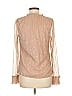 Joie Tan Long Sleeve Blouse Size M - photo 2