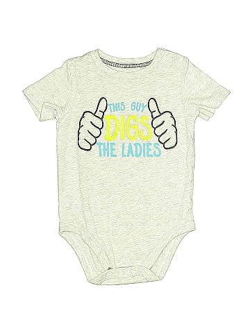 Jumping Beans Short Sleeve Onesie (view 1)