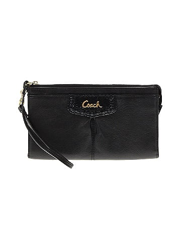Coach Factory Leather Wristlet (view 1)