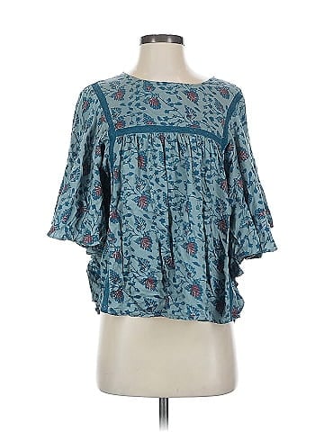 One Fine Day 3/4 Sleeve Blouse (view 1)
