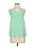The Limited 100% Polyester Green Sleeveless Top Size S - photo 1