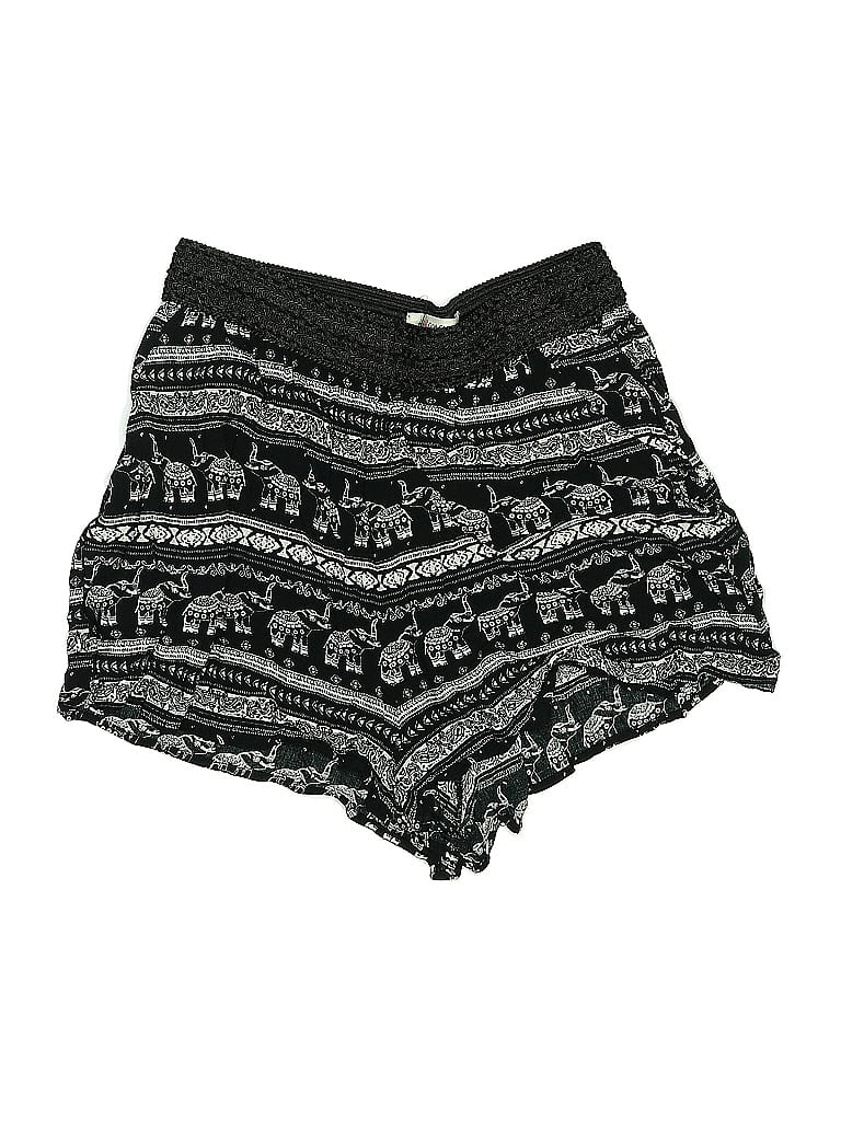 Pre-owned H&m Loves Coachella Shorts In Black