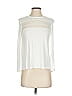 BCBGMAXAZRIA 100% Rayon Ivory Long Sleeve Top Size XS - photo 1