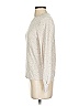 Ann Taylor LOFT Metallic Ivory Pullover Sweater Size S - photo 4