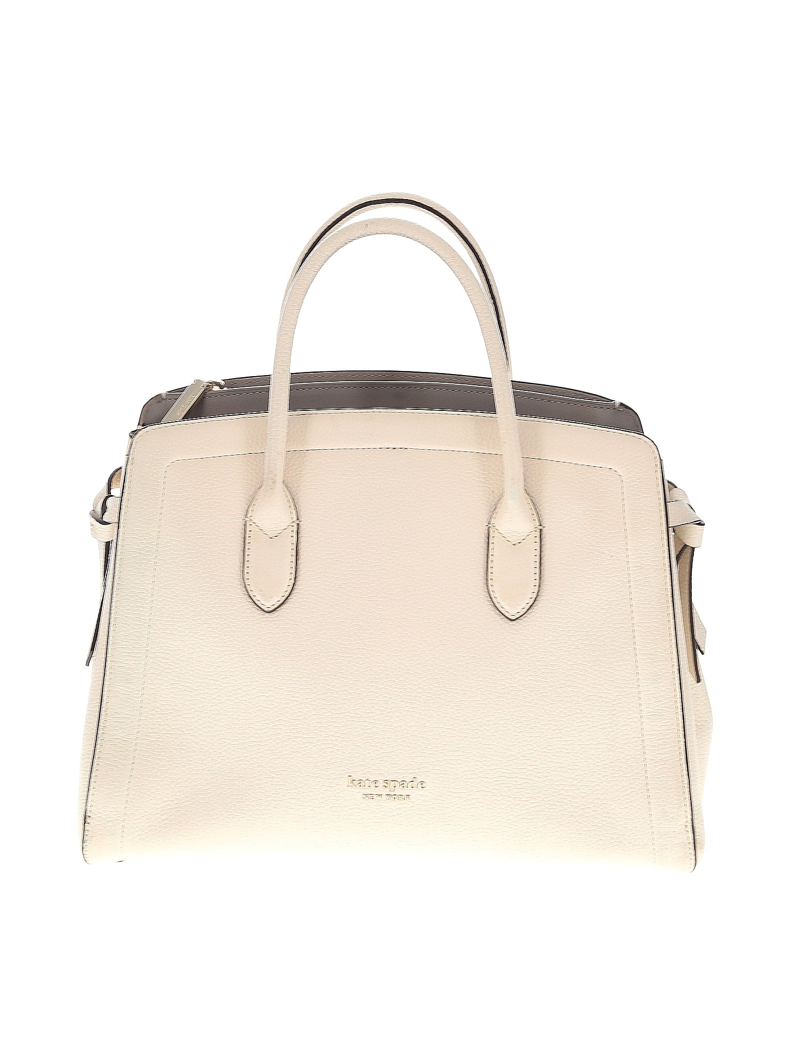 Kate Spade New York Ivory Leather Shoulder Bag One size