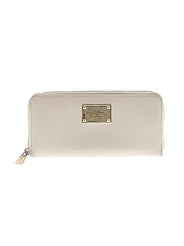 MICHAEL Michael Kors White Leather Wallet One size