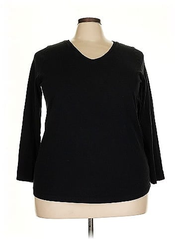 Woman Within 3/4 Sleeve T-Shirt (view 1)