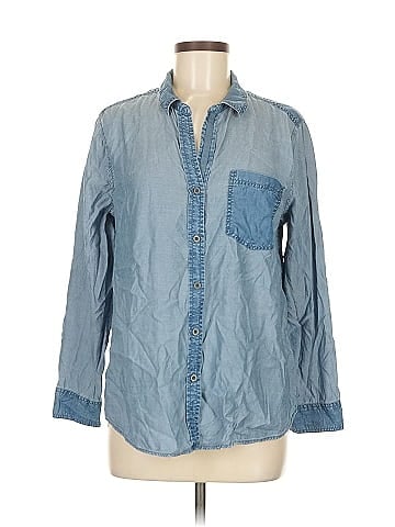 Nic + Zoe 3/4 Sleeve Button-Down Shirt (view 1)