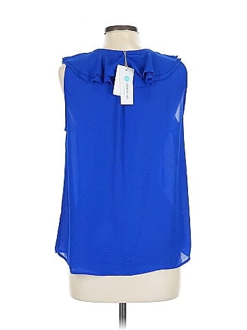 Skies Are Blue Sleeveless Blouse (view 2)