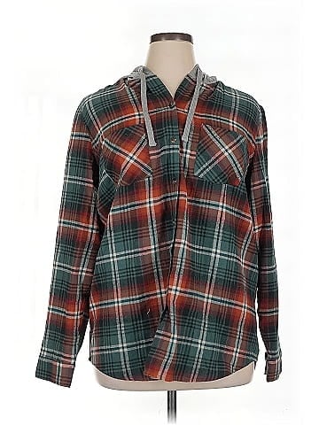 Natural Reflections Long Sleeve Button-Down Shirt (view 1)