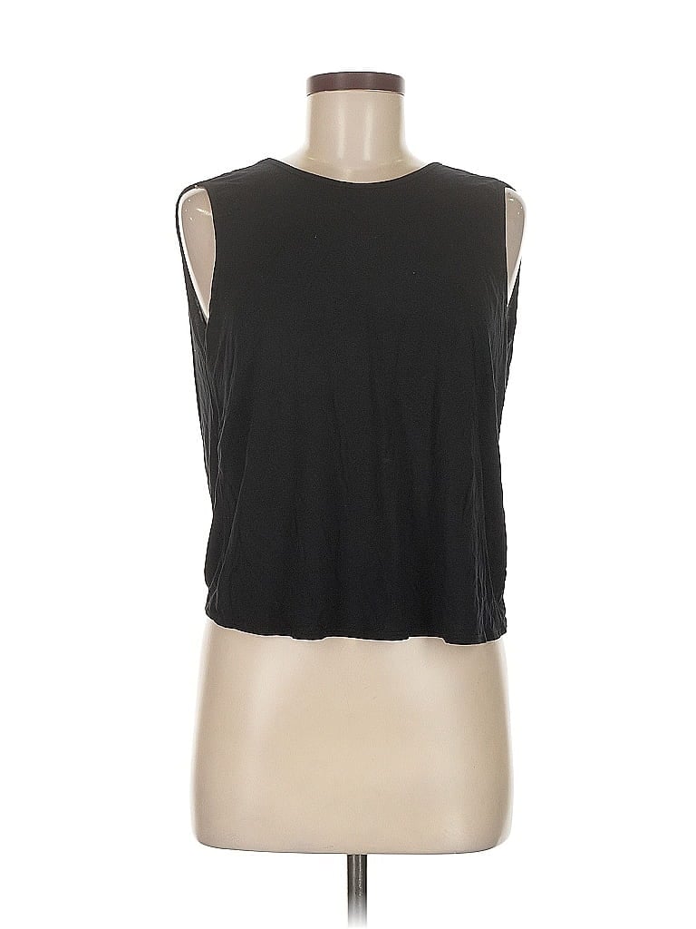 Pre-owned Lulus Sleeveless T-shirt In Black