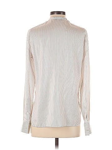 Salvatore Ferragamo Long Sleeve Silk Top (view 2)