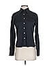 BCBGMAXAZRIA Black Long Sleeve Blouse Size S - photo 1