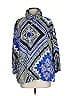 Zenergy by Chico's Print Blue Windbreaker Size XL (3) - photo 1