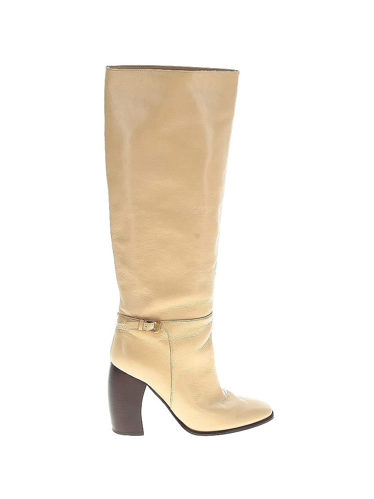 Tory Burch Ivory Tan Boots Size 8 - photo 1