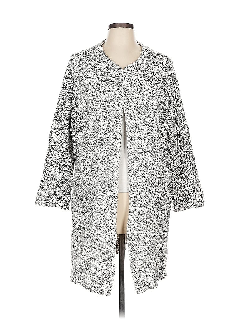 Pre-owned A New Day Cardigan Sweater In Silver