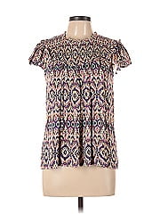 Rose + Olive Short Sleeve Blouse