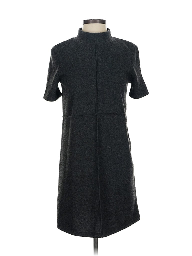 Pre-owned Zara Casual Dress In Gray