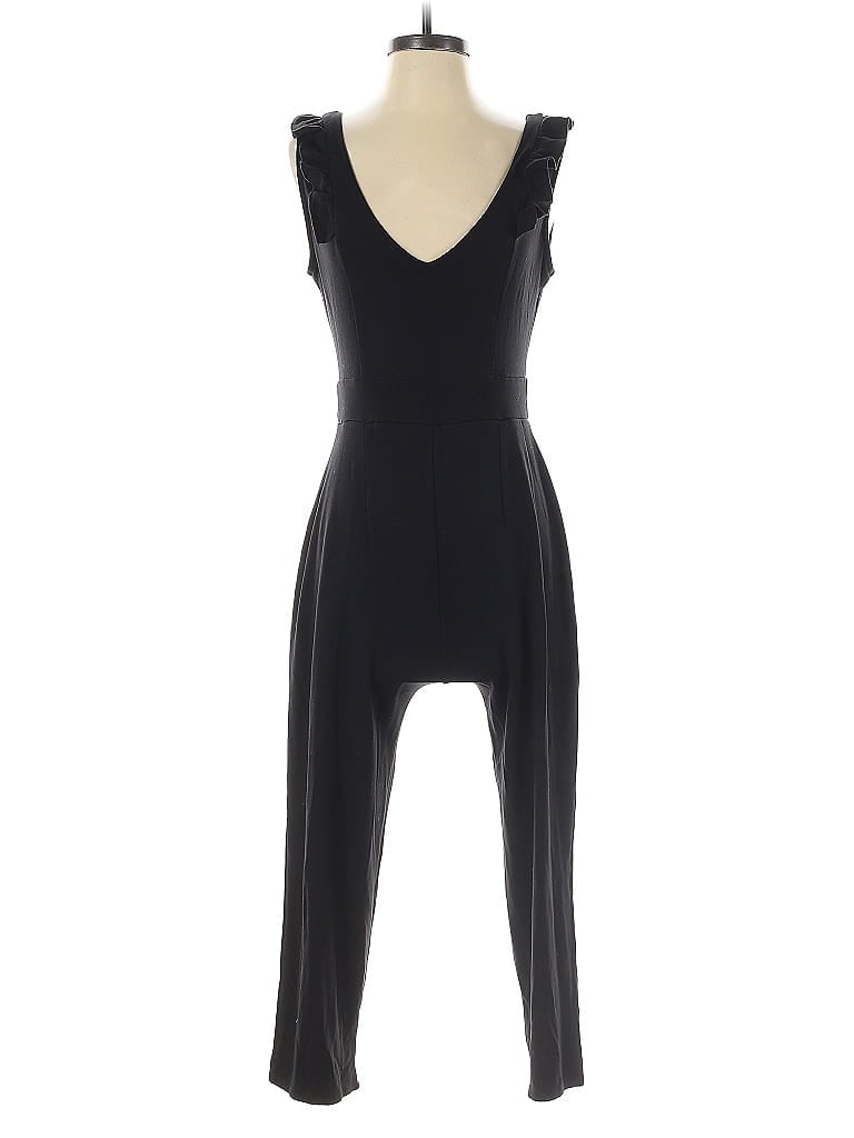 Pre-owned Velvet Torch Jumpsuit In Black