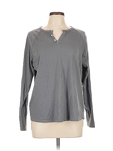 ALTERNATIVE Long Sleeve Henley (view 1)