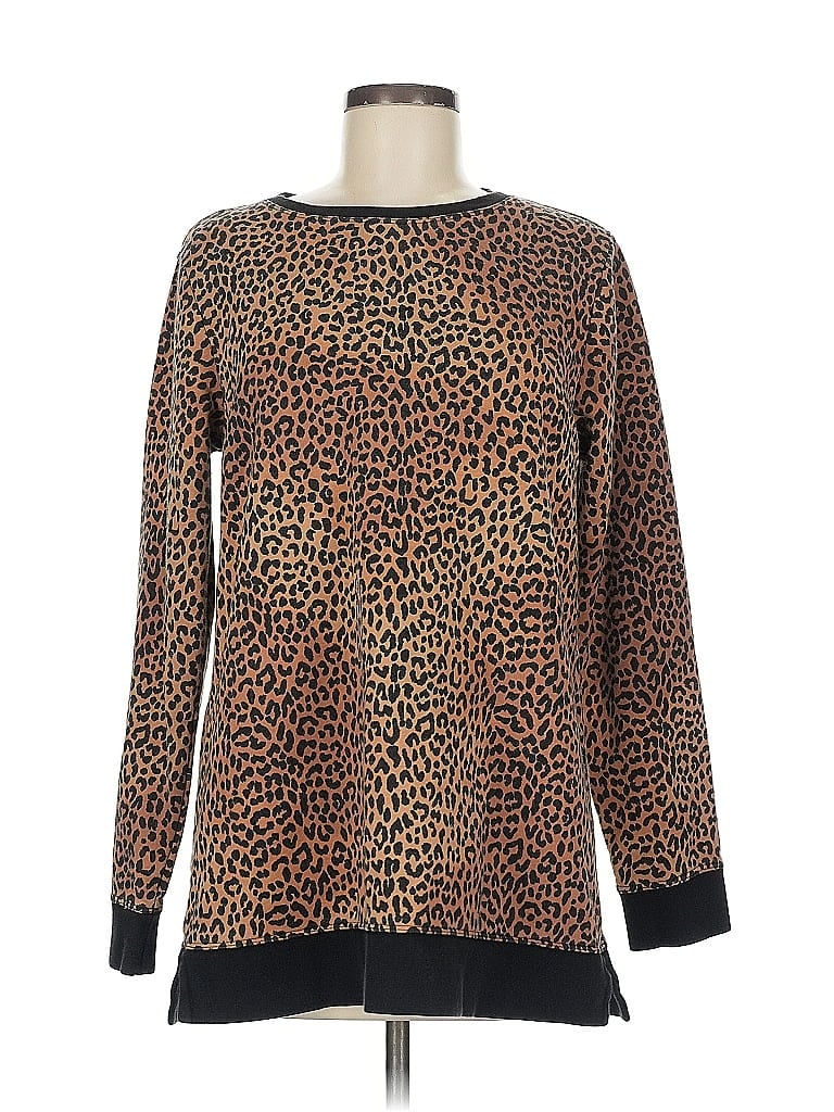 Click to view more detailed imagery on our partner's website Pre-owned Lands' End Pullover Sweater In Brown