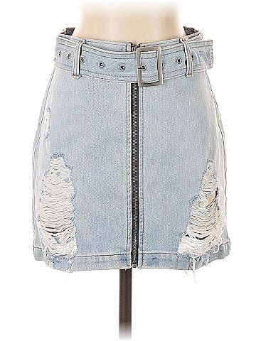 Carmar Denim Skirt (view 1)