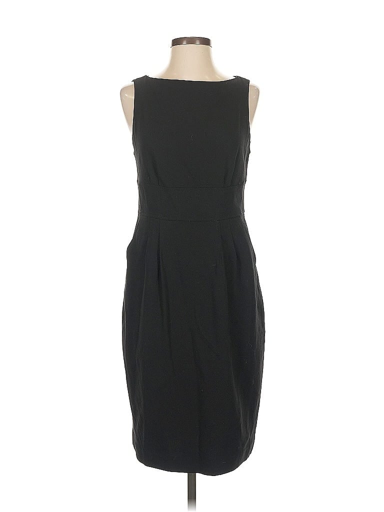 Magaschoni Solid Black Cocktail Dress Size S - photo 1