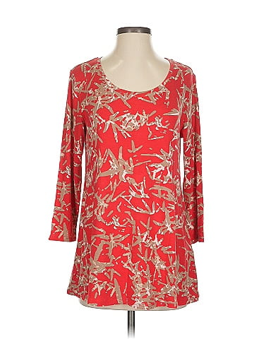 H By Halston 3/4 Sleeve T-Shirt (view 1)