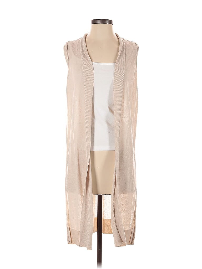 Pre-owned Ann Taylor Loft Cardigan Sweater In Brown