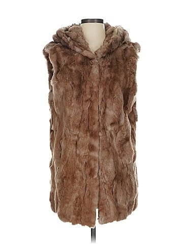 Adrienne Landau Faux Fur Vest (view 1)