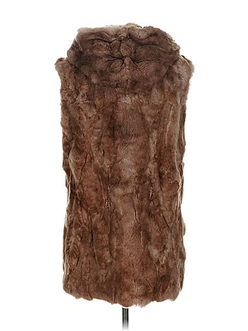 Adrienne Landau Faux Fur Vest (view 2)