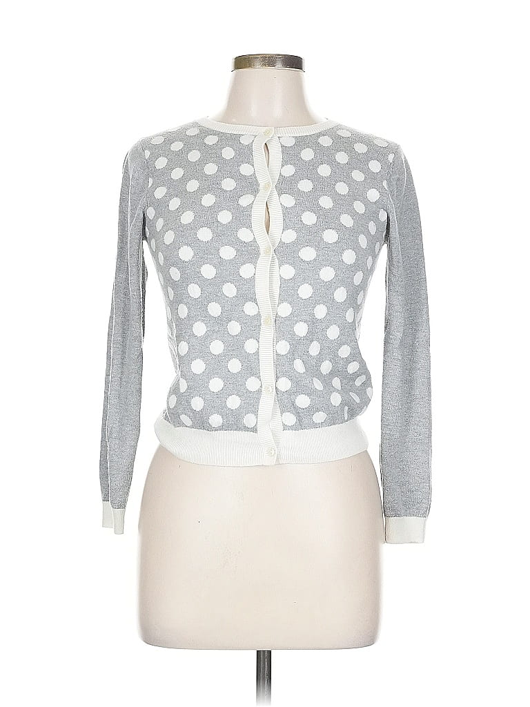 Pre-owned Uniqlo Cardigan Sweater In Gray