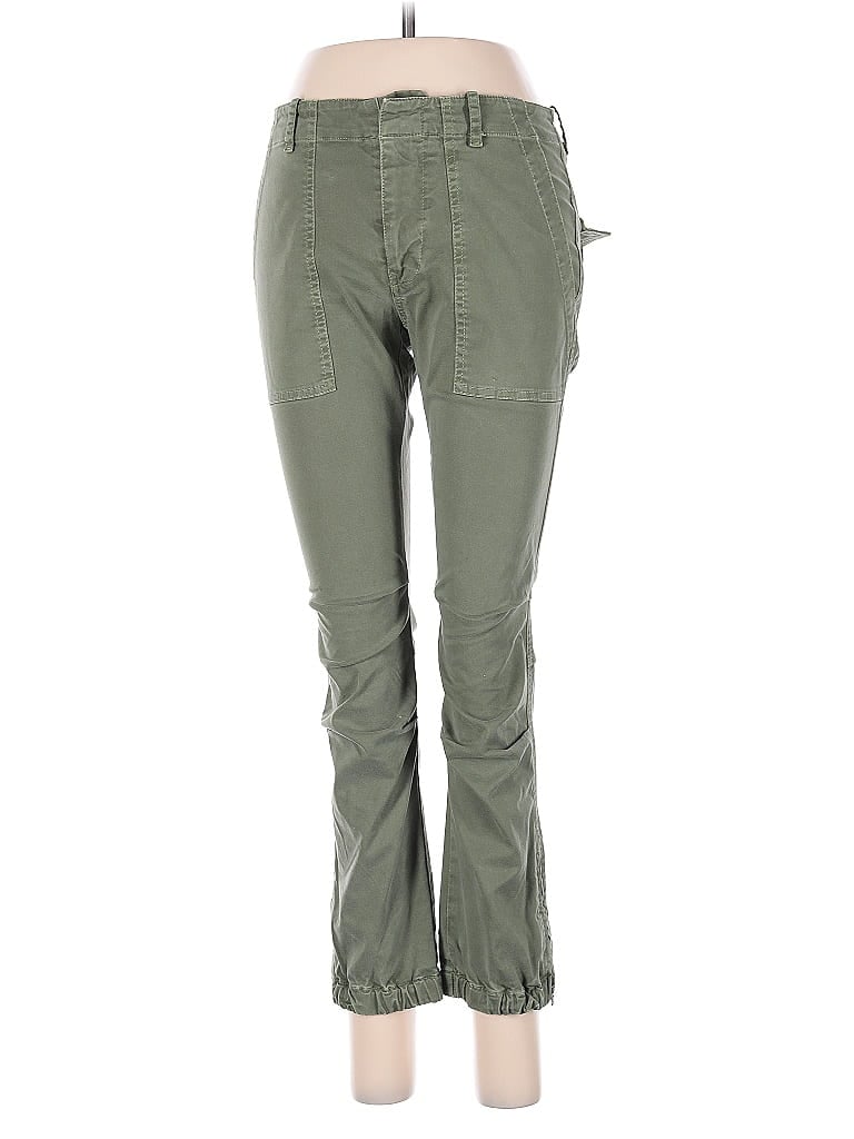 Nili Lotan Green Casual Pants Size 2 - photo 1