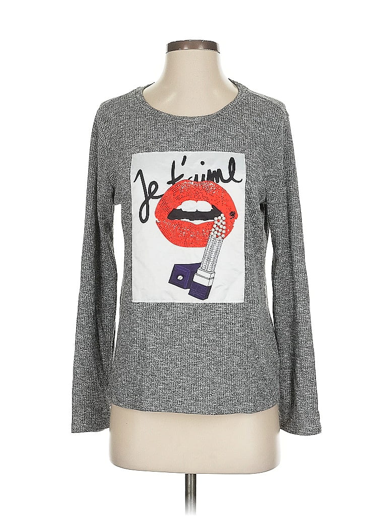 Pre-owned Love J Pullover Sweater In Gray